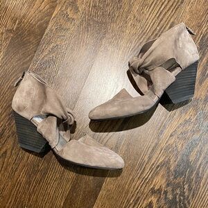Eileen Fisher Suede Wedges